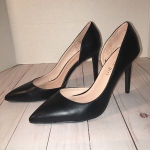 Madden girl d’orsay black heels